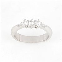 Ringe Zorzan Gioielli Dame in Weißgold Diamante 0.39 Ct ANPZ2525 - ANPZ2525